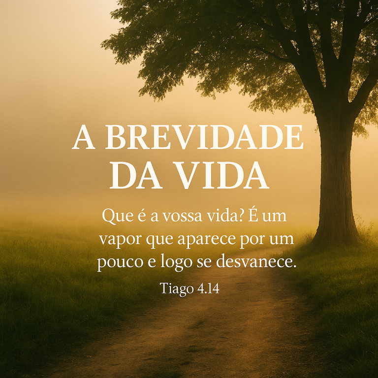 A Brevidade da Vida: Vivendo com Propósito à Luz da Eternidade